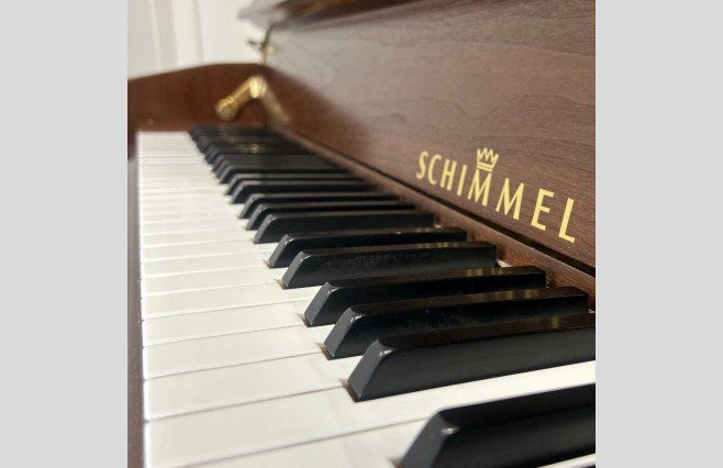 Schimmel Satin Mahogany 116 Upright Piano fitted with AD Silent Pro Record Silent System, Used - All Inclusive Premium Package (SN:290866) - Image 5